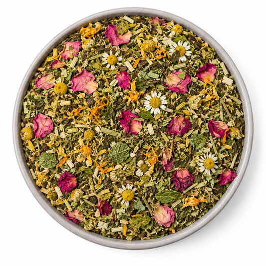 Velvet Radiance Tea | Herbal Beauty Tea for Skin, Hair & Glow