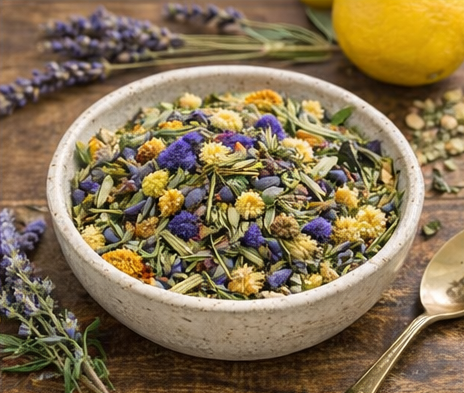 Herbal Healing Sanctuary Simmer Pot | Calming Botanical Ritual